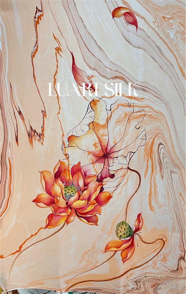 Khăn Dài (Thuỷ Ấn + Vẽ Tay)