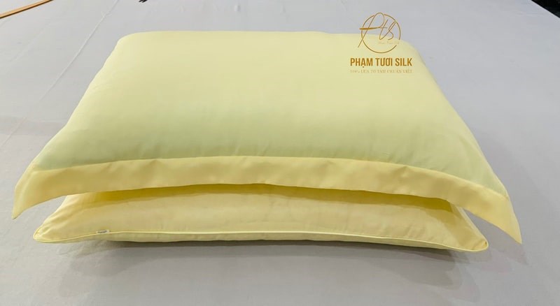 Gối ngủ 100% tơ tằm tự nhiên (40x60cm)