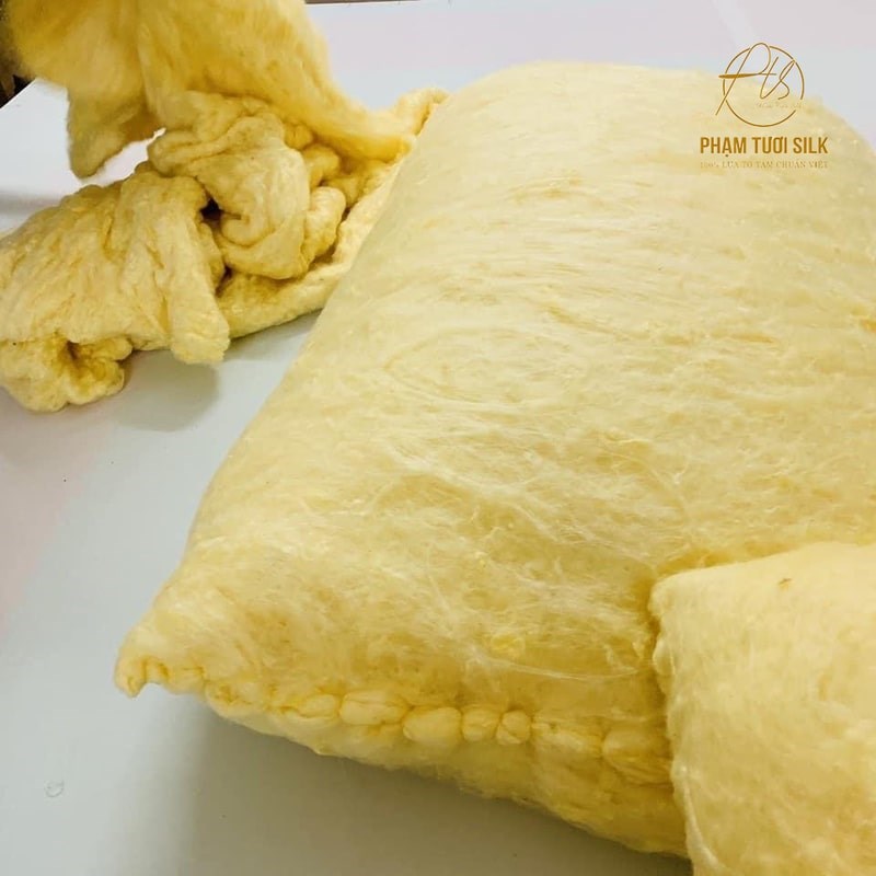 Gối ngủ 100% tơ tằm tự nhiên (40x60cm)