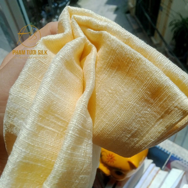 Beautiful silk face towel