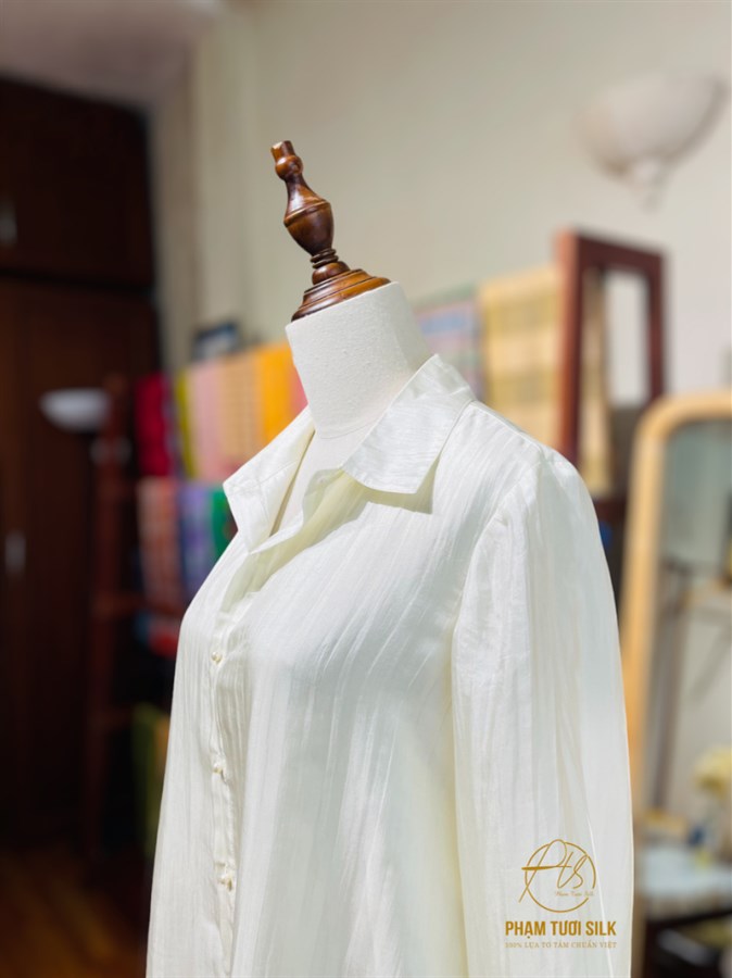Áo lụa tơ tằm 