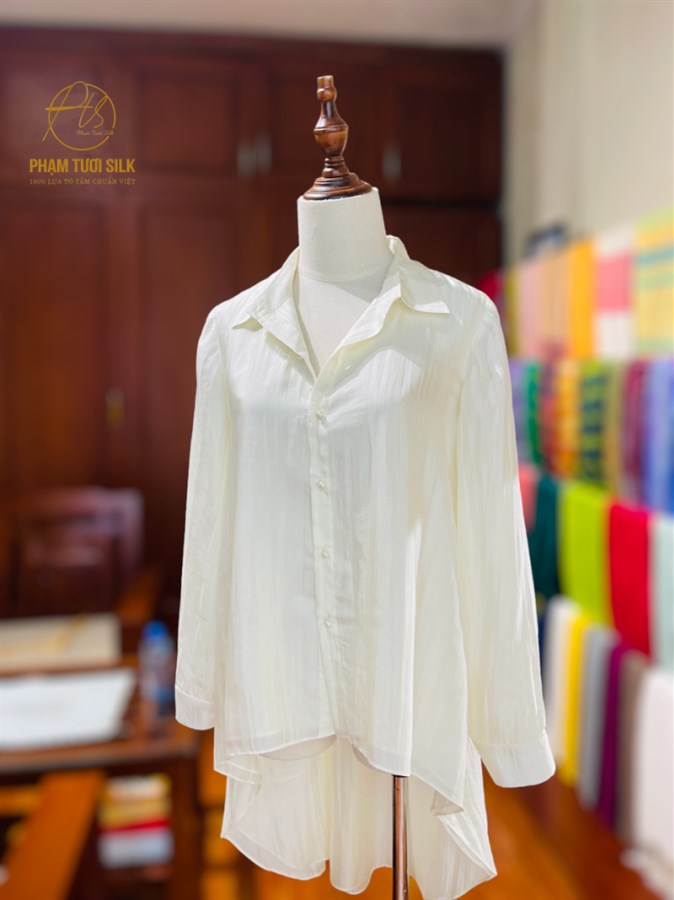 Áo lụa tơ tằm 