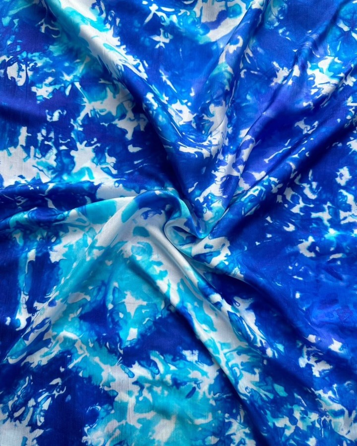 Vải lụa tơ tằm loang màu cao cấp